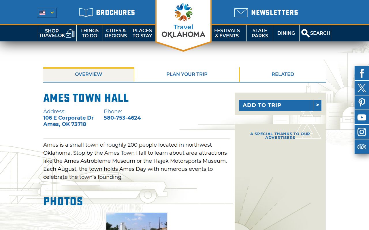 Ames Town Hall contact reference for warrant records